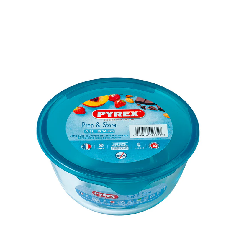 Prep & Store Coppa Multiuso Con Coperchio In Vetro Borosilicato