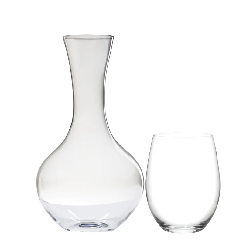 O Gift Set Bicchieri Vino e Decanter Cabernet Merlot in Vetro - Set 5 Pezzi - Image 3