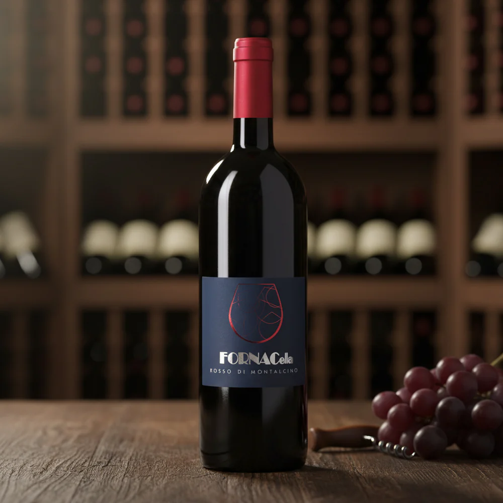 Rosso Di Montalcino DOC 2024 Bio - Podere Fornacella - Image 2