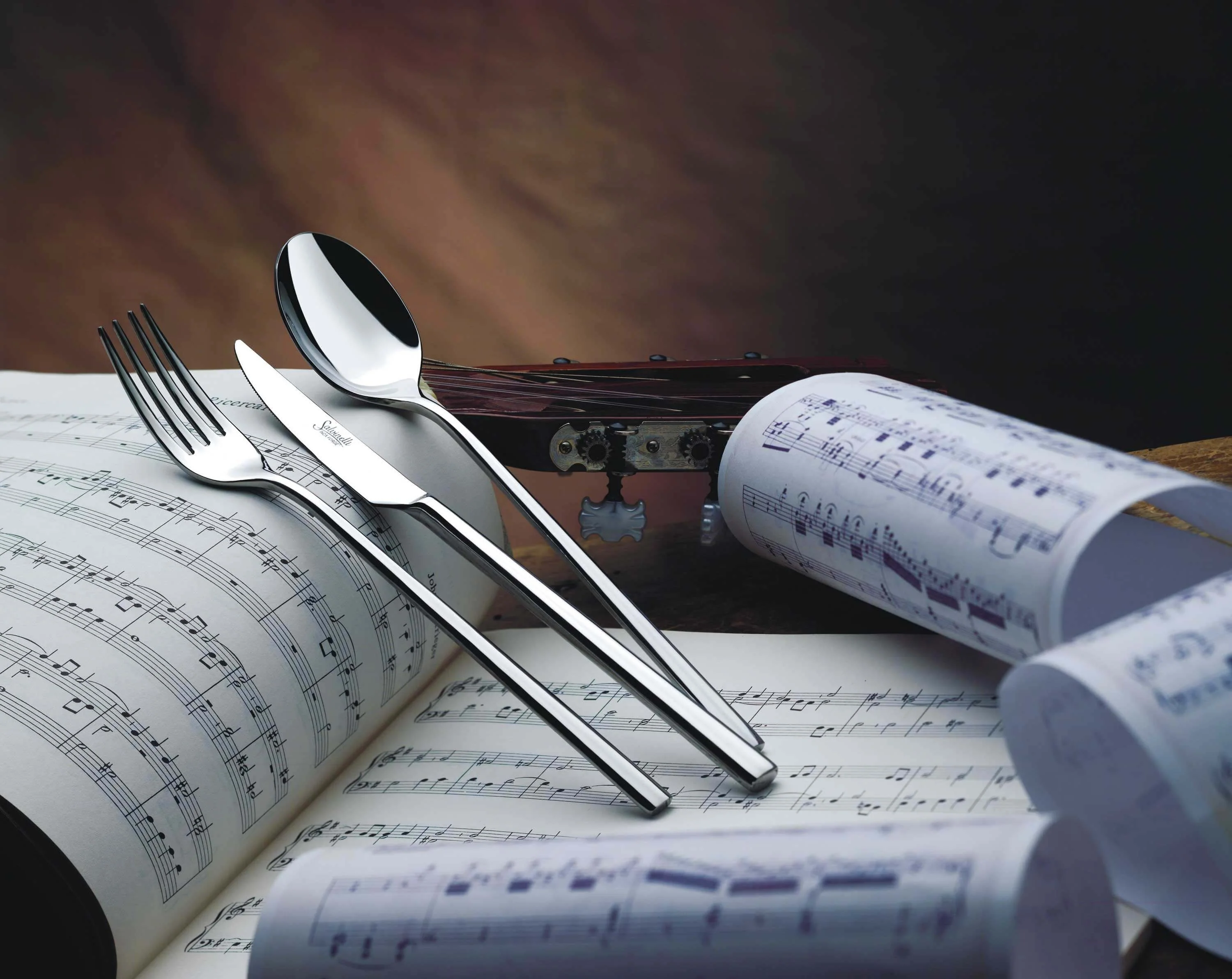 250 Extralong Forchetta Tavola In Acciaio Inox - Set 12 Pz - Image 2