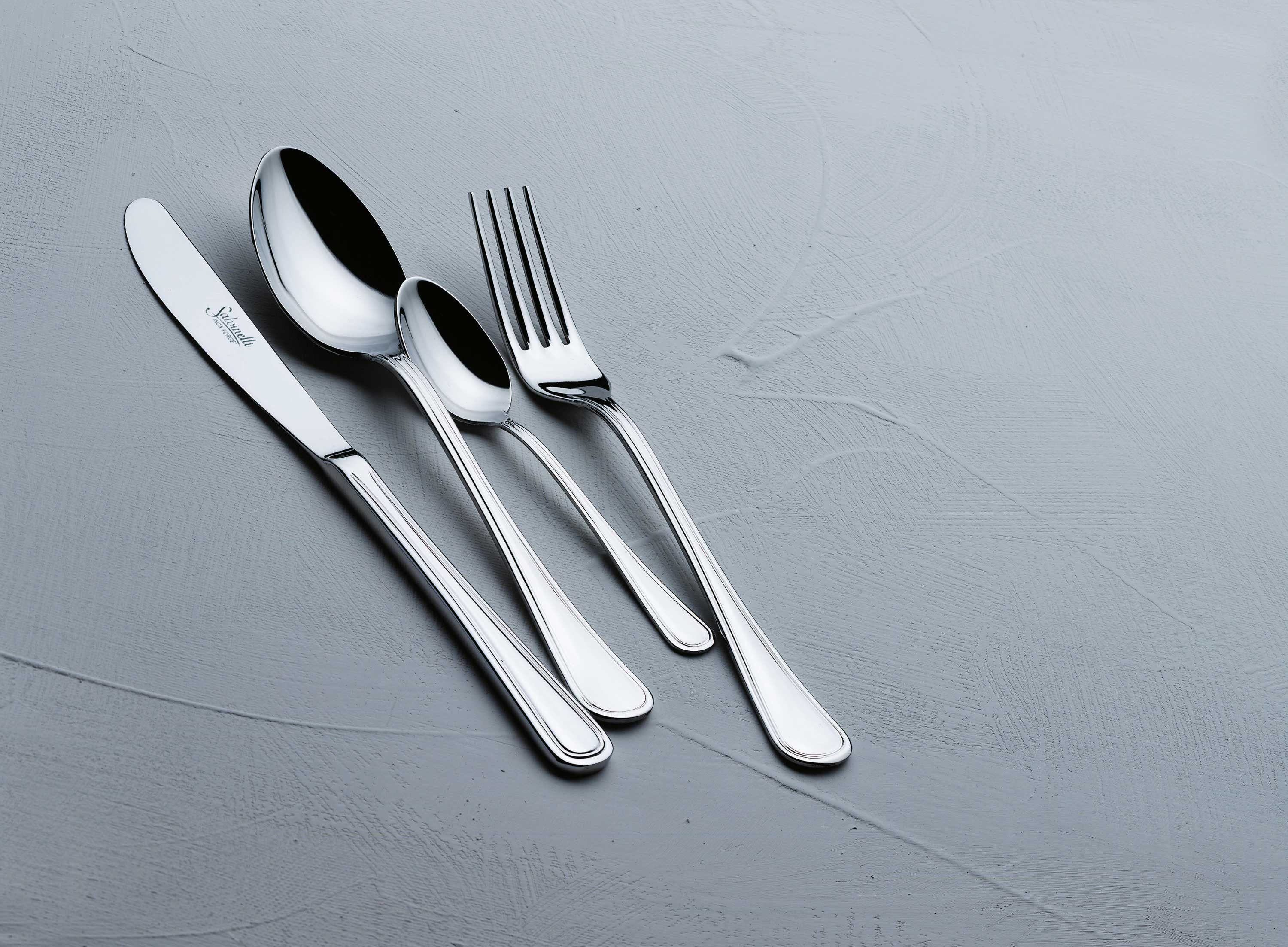Atlantide Cucchiaino Caffè In Acciaio Inox - Set 12 Pz - Image 2