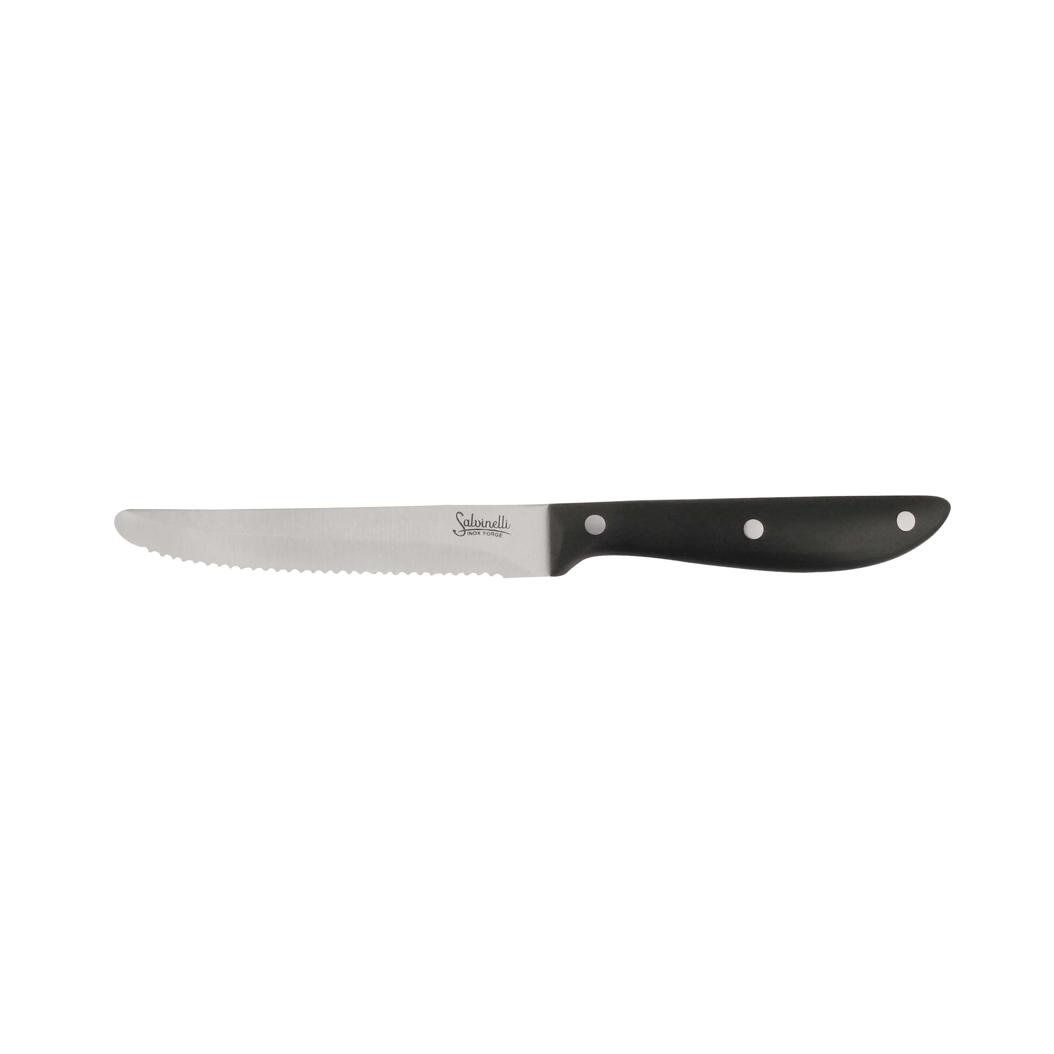 Bistrot Coltello Tavola In Acciaio Inox Forgiato - Set 6 Pz