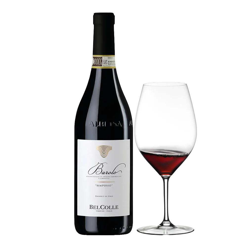 Simposio Barolo DOCG 2021 Magnum + 4 Calici Wine Friendly Riedel 99.5 cl - Image 3