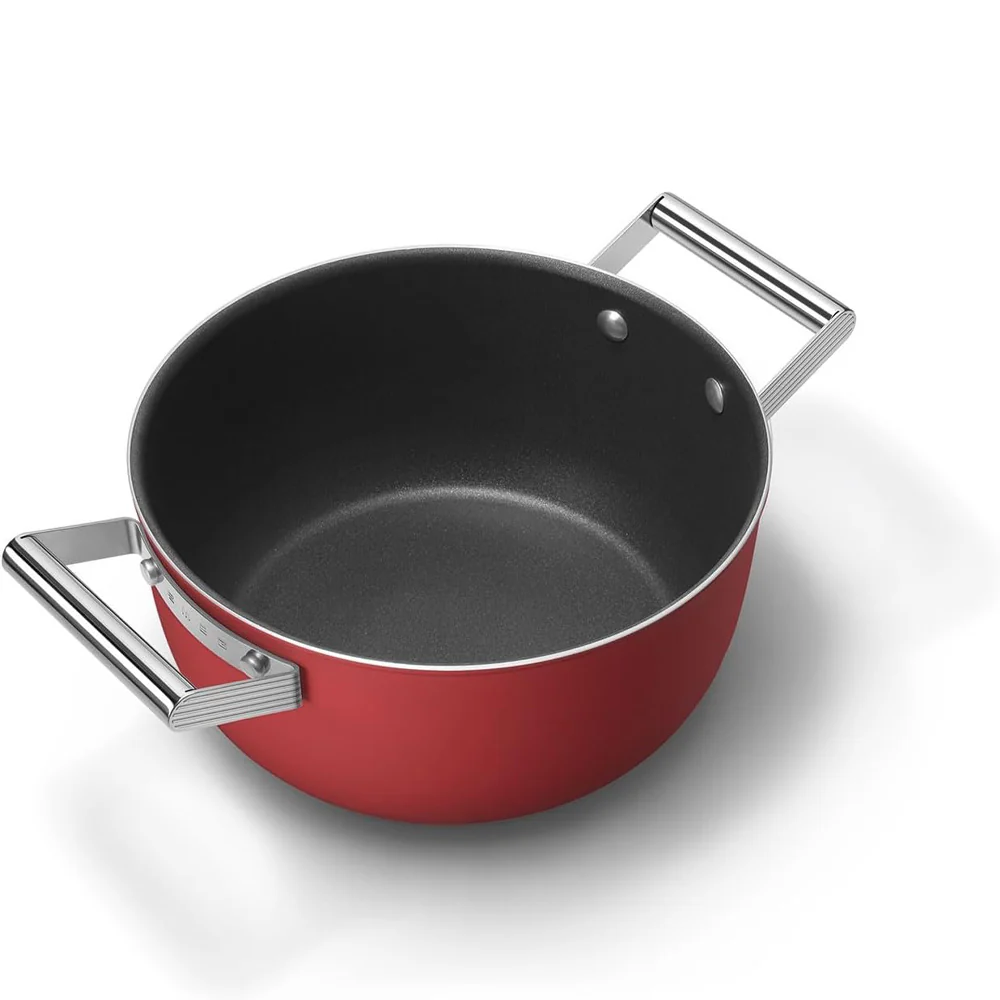 Cookware 50's Style Casseruola Alta Antiaderente Con Coperchio In Alluminio - Image 10