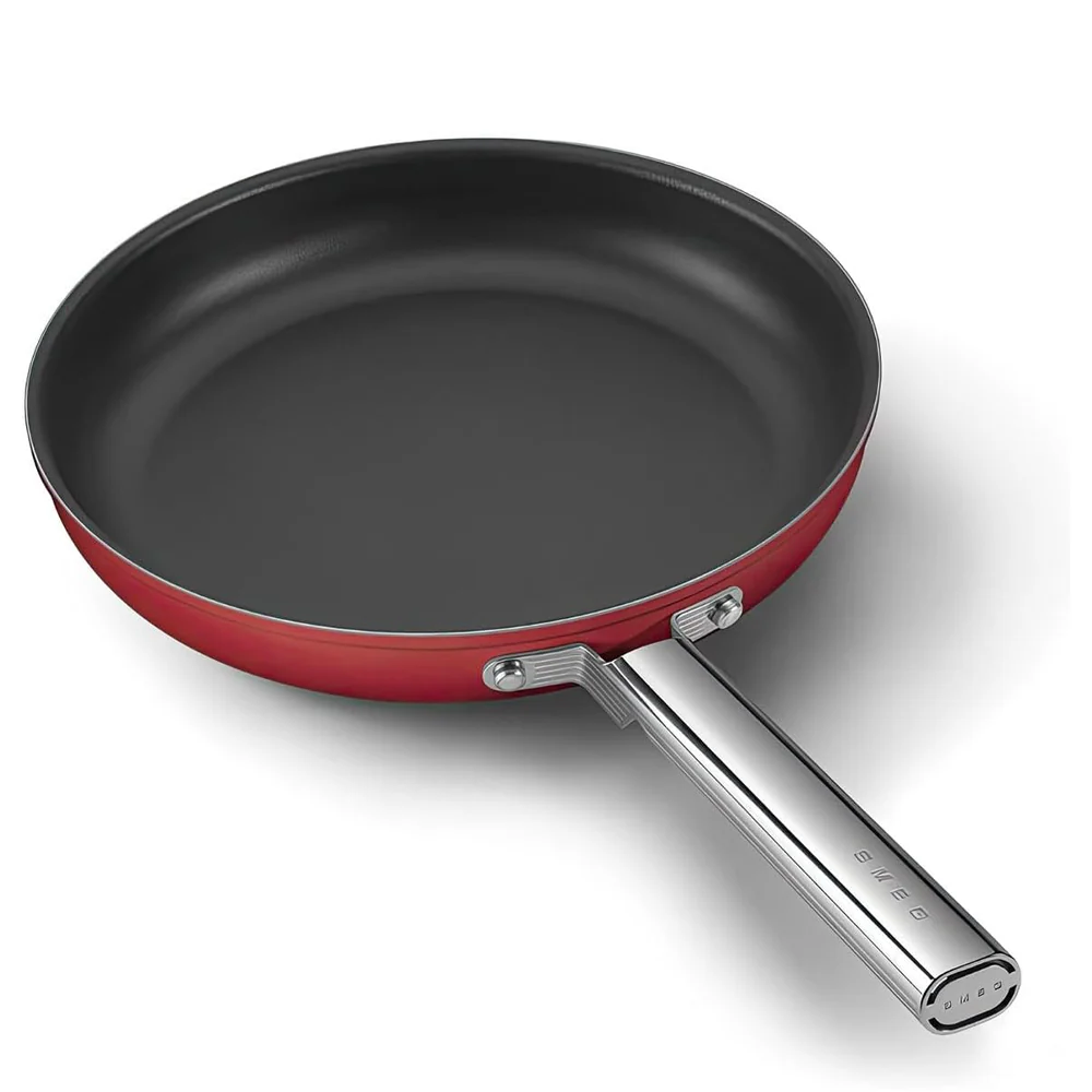 Cookware 50's Style Padella Bassa Antiaderente In Alluminio Con Manico In Acciaio Inox - Image 11