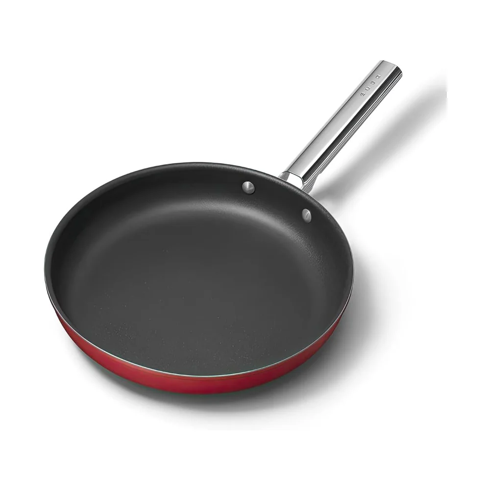 Cookware 50's Style Padella Bassa Antiaderente In Alluminio Con Manico In Acciaio Inox - Image 15