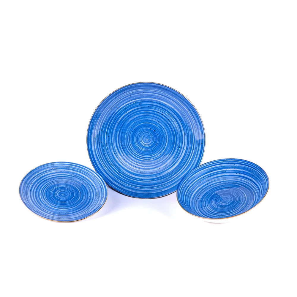 Madison Kaleido Servizio Piatti In Porcellana - Set 18 Pz - Image 10