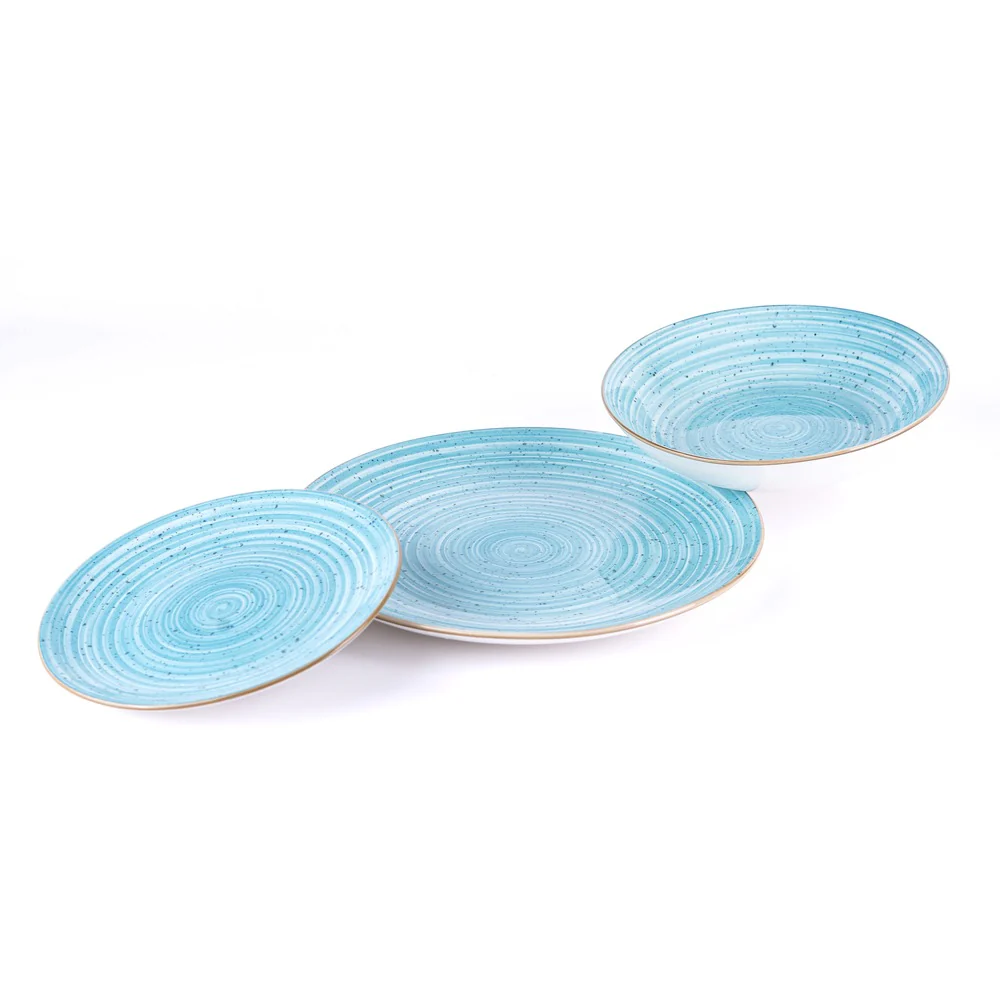 Madison Kaleido Servizio Piatti In Porcellana - Set 18 Pz - Image 13