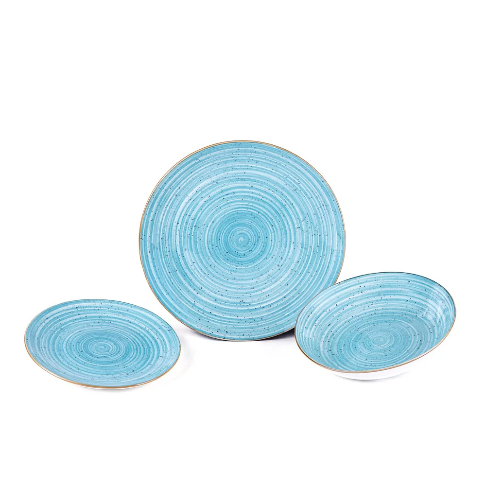 Madison Kaleido Servizio Piatti In Porcellana - Set 18 Pz - Image 14