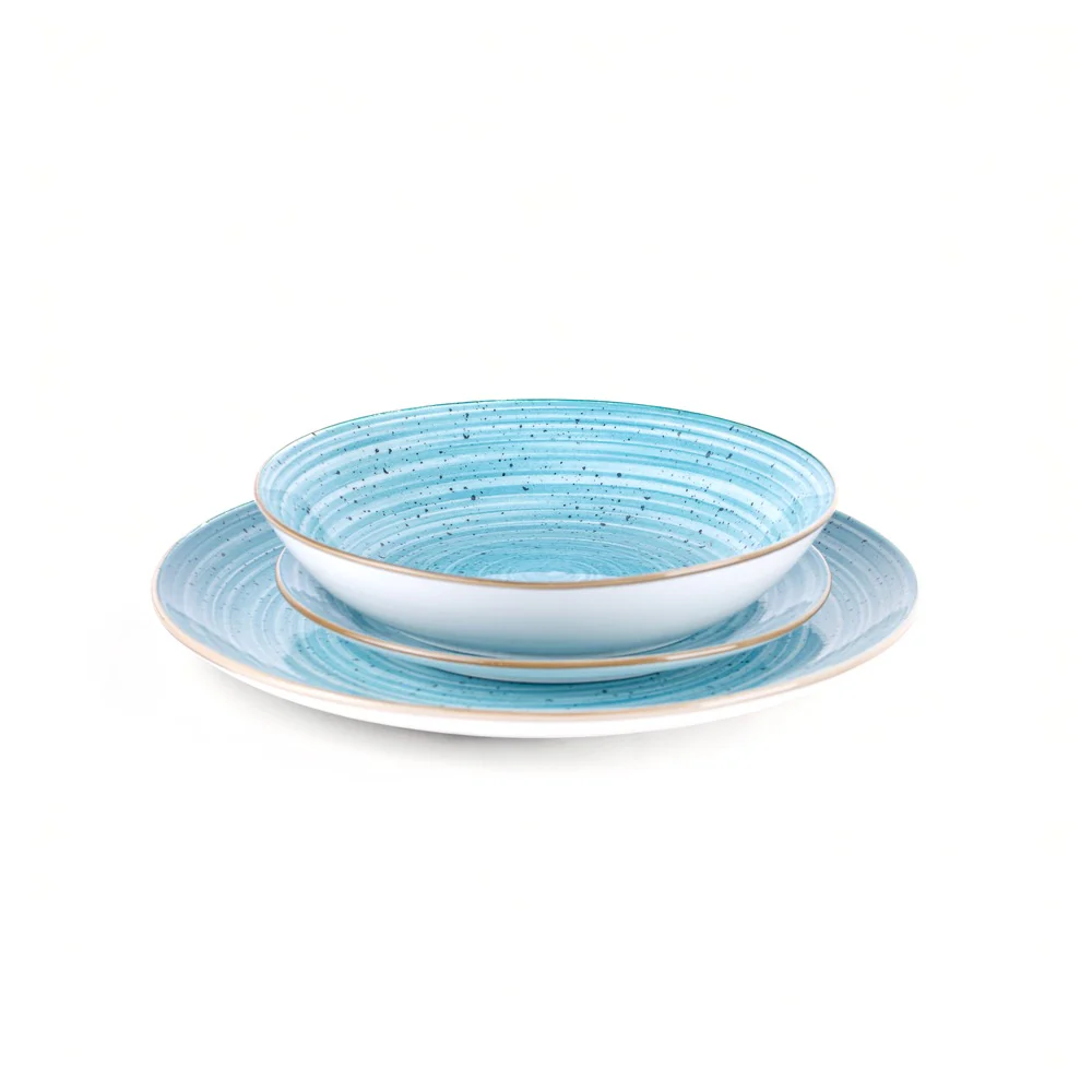 Madison Kaleido Servizio Piatti In Porcellana - Set 18 Pz - Image 15