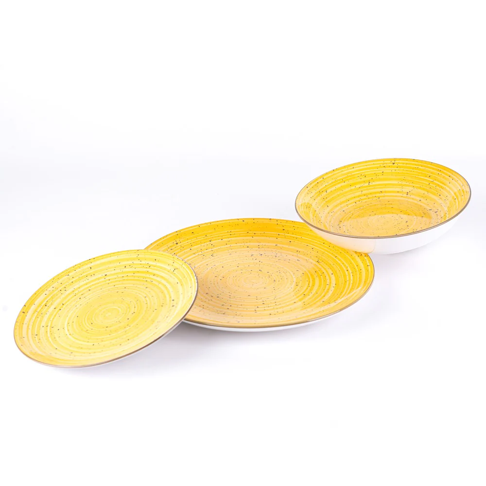 Madison Kaleido Servizio Piatti In Porcellana - Set 18 Pz - Image 18