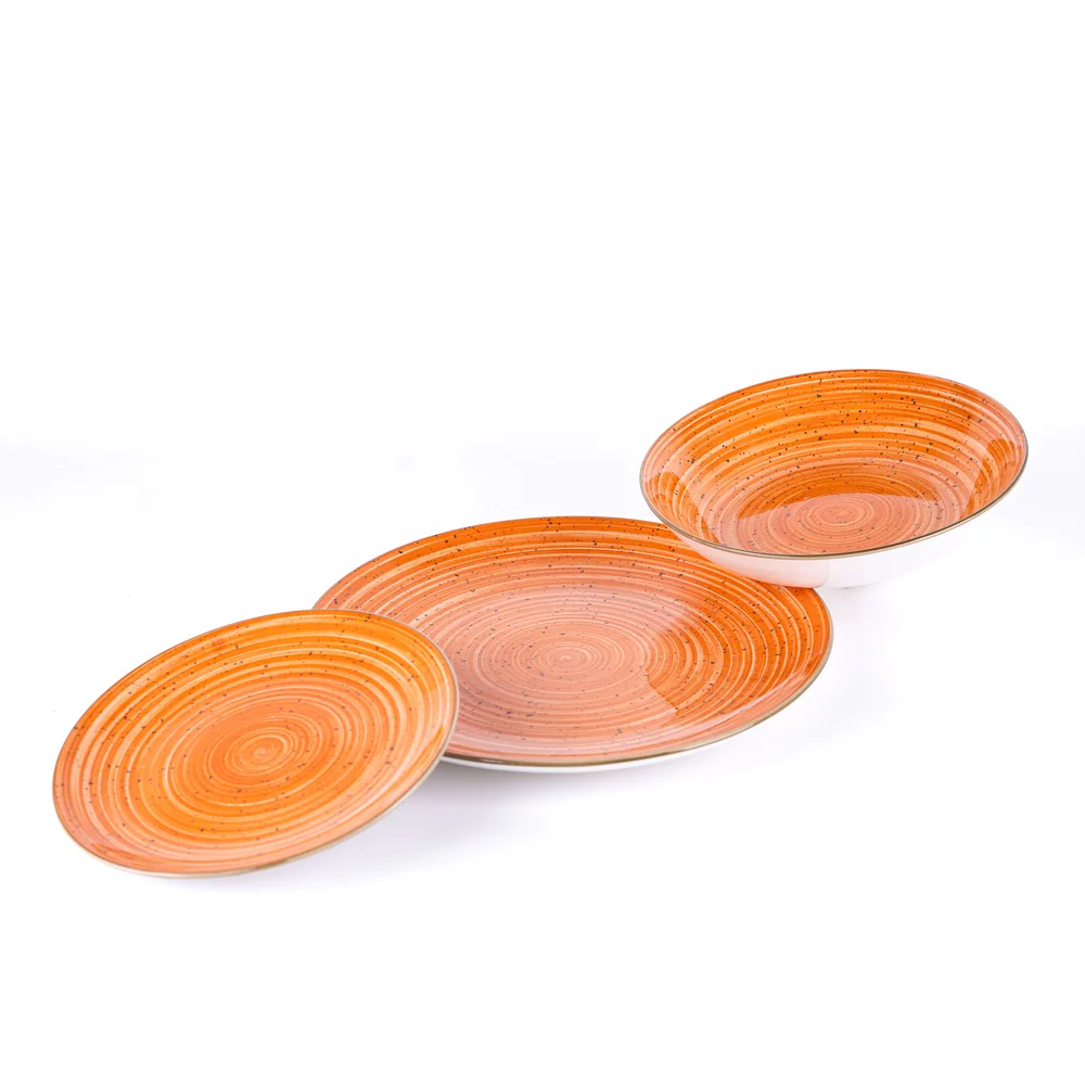 Madison Kaleido Servizio Piatti In Porcellana - Set 18 Pz - Image 6