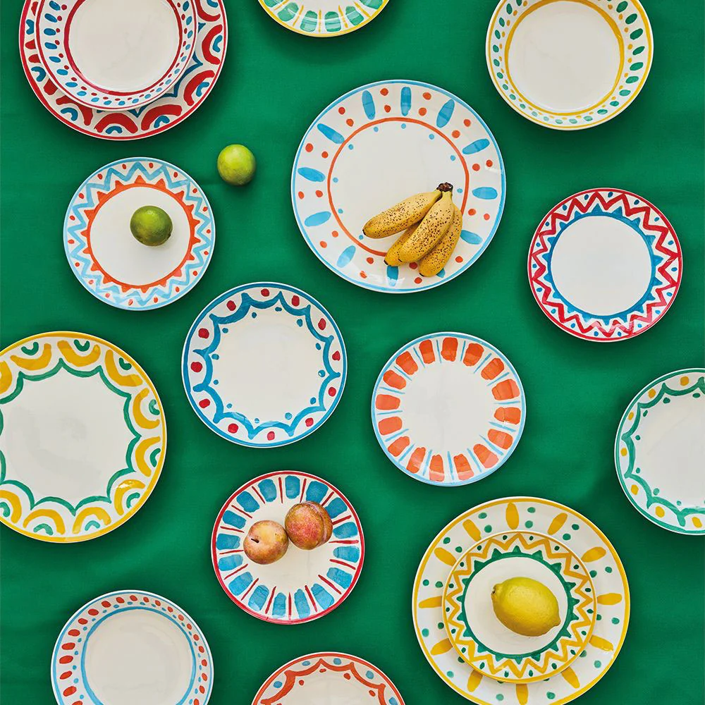 Madison Vietri Servizio Piatti In Porcellana Decorata - Set 18 Pz - Image 5