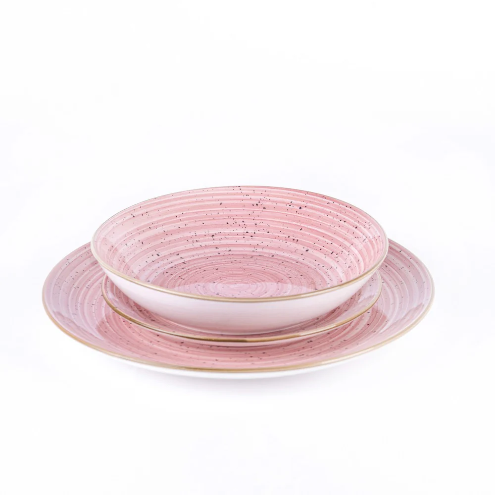 Metropolis Pepper Bamboo Servizio Piatti In Porcellana - Set 18 Pz - Image 19