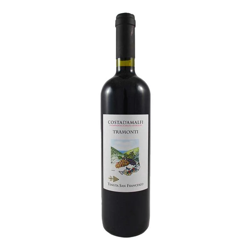 Tramonti Rosso Costa D'Amalfi DOC 2022 Tenuta San Francesco - Image 4