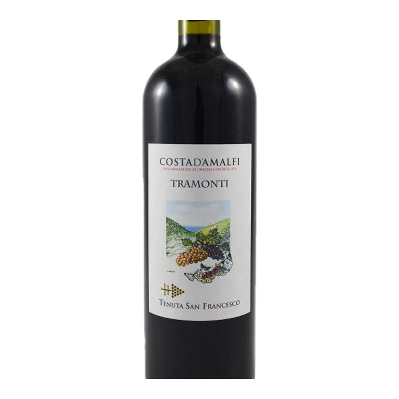 Tramonti Rosso Costa D'Amalfi DOC 2022 Tenuta San Francesco - Image 5