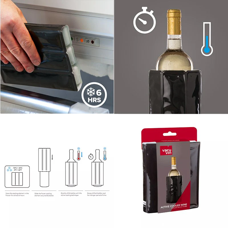 Active Cooler Rinfrescatore Vino Per 1 Bottiglia - Image 2