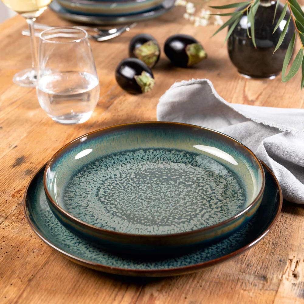 Crafted Breeze Servizio Tavola In Porcellana Set 4 Pz - Image 3