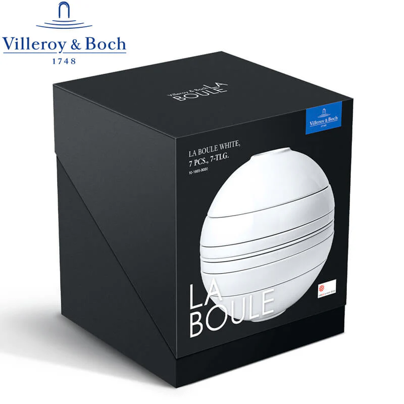 La Boule Servizio Piatti In Porcellana - Set 7 Pz - Image 15