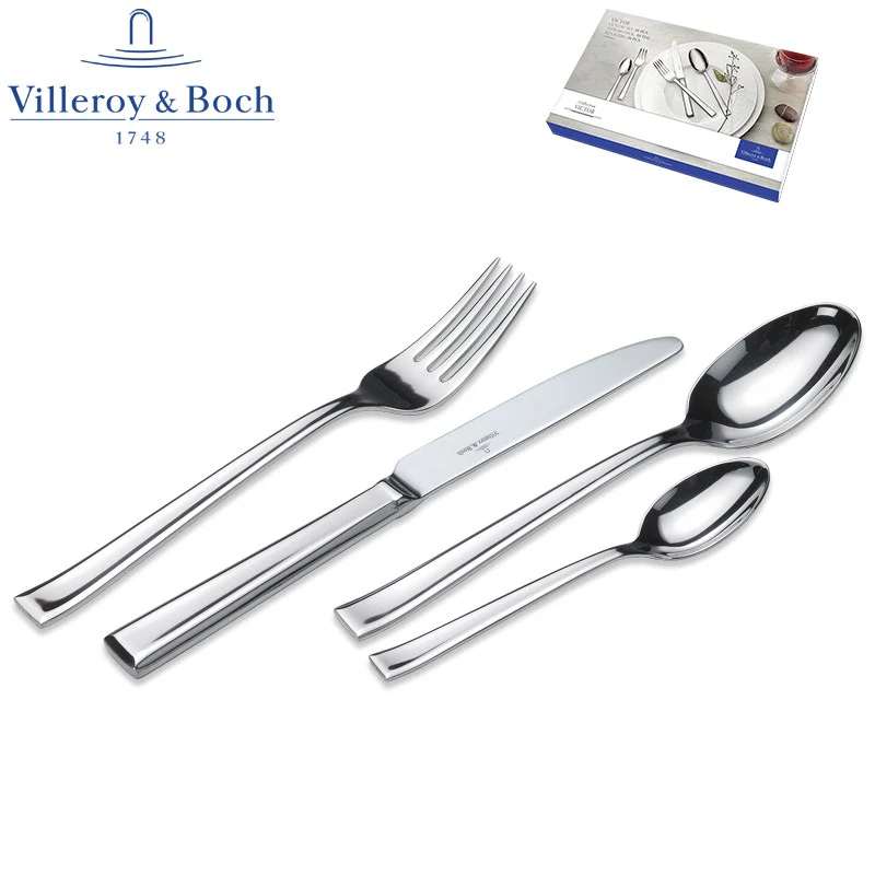 Victor Servizio Posate In Acciaio Inox - Set 24 Pz - Image 3