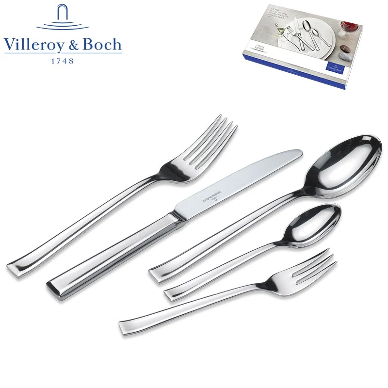 Victor Servizio Posate In Acciaio Inox - Set 30 Pz - Image 3