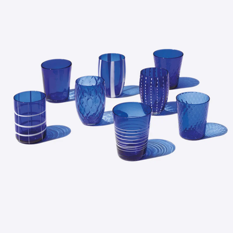 Melting Pot Bicchiere Acqua in Vetro - Set 6 Pezzi - Image 10
