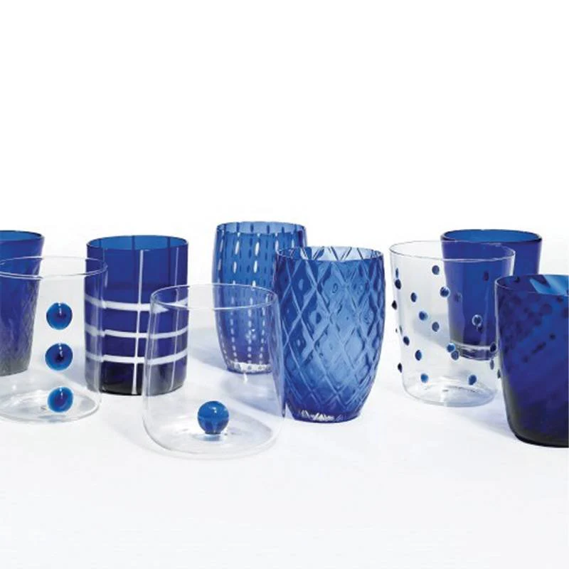 Melting Pot Bicchiere Acqua in Vetro - Set 6 Pezzi - Image 11