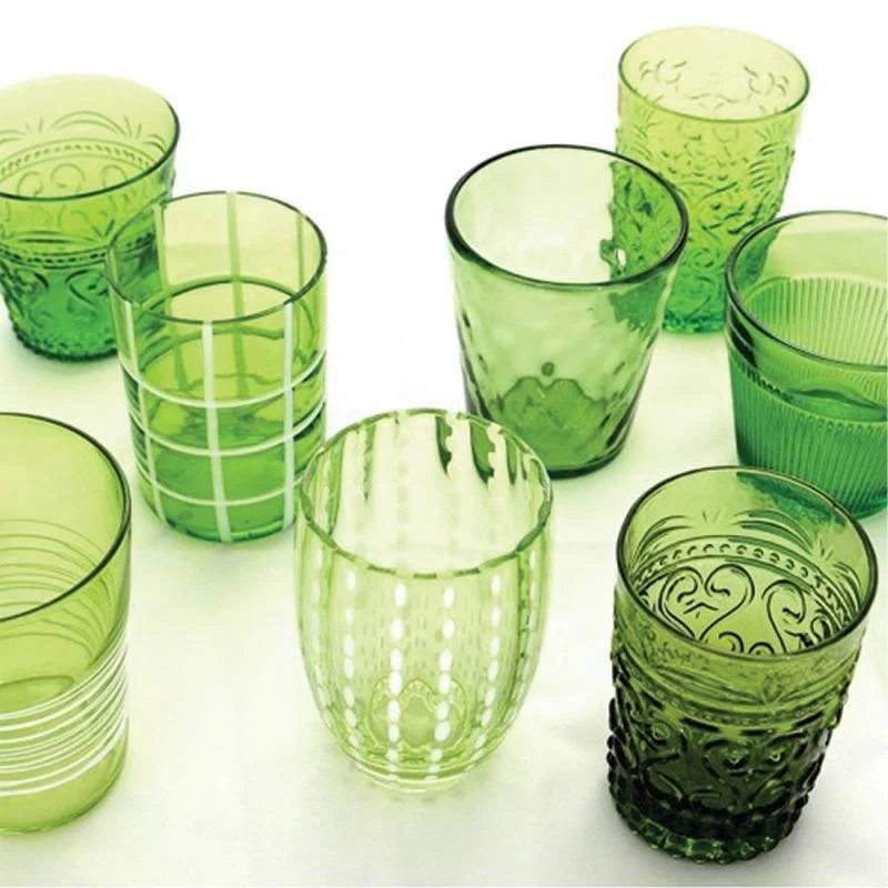 Melting Pot Bicchiere Acqua in Vetro - Set 6 Pezzi - Image 15