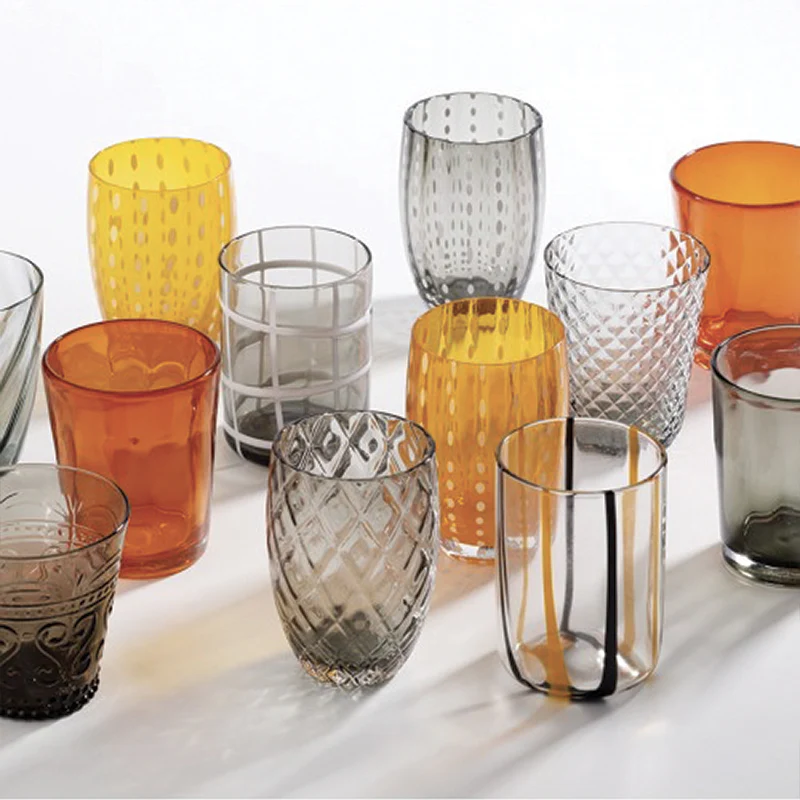 Melting Pot Bicchiere Acqua in Vetro - Set 6 Pezzi - Image 19