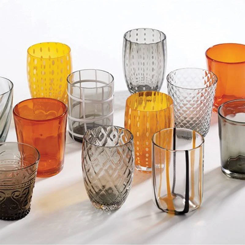 Melting Pot Bicchiere Acqua in Vetro - Set 6 Pezzi - Image 23