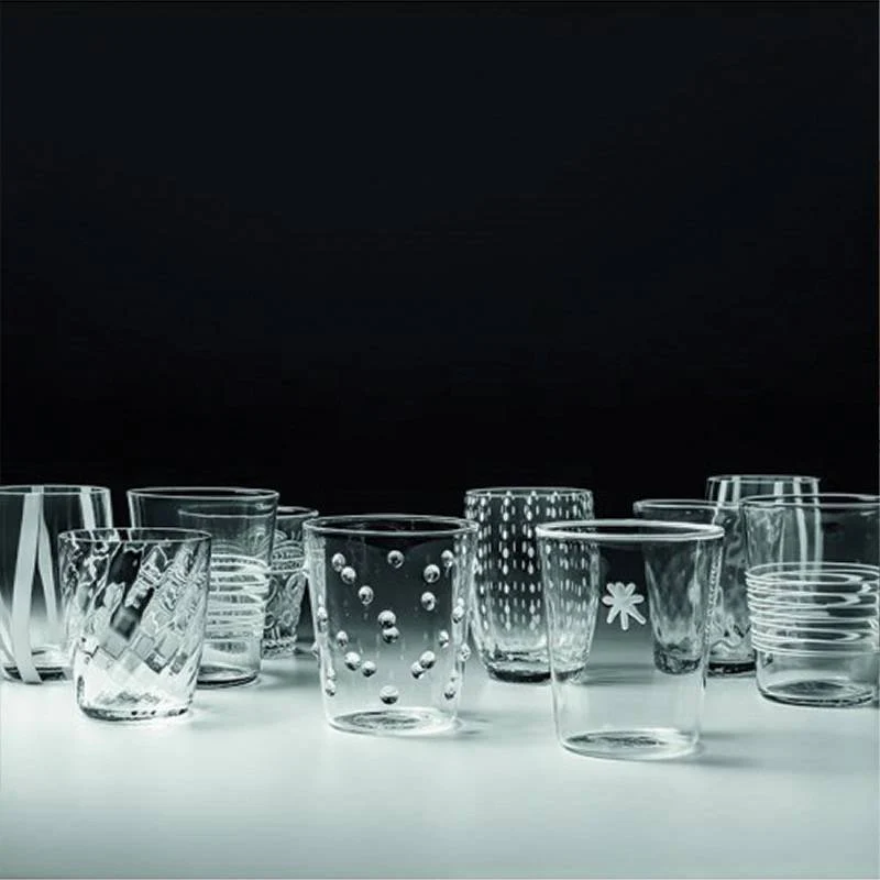 Melting Pot Bicchiere Acqua in Vetro - Set 6 Pezzi - Image 25