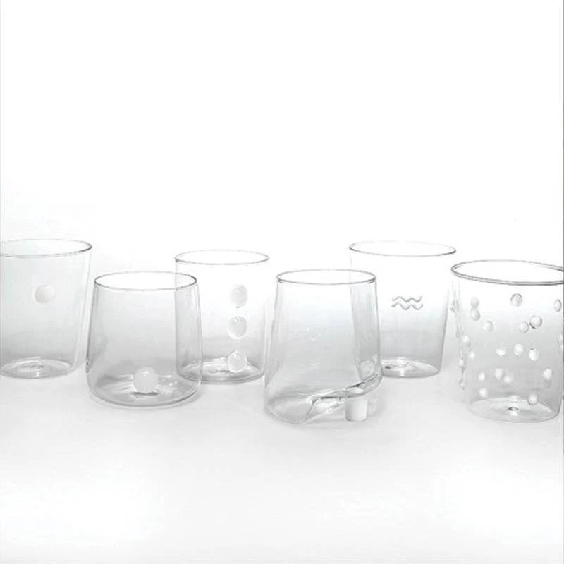 Melting Pot Bicchiere Acqua in Vetro - Set 6 Pezzi - Image 26