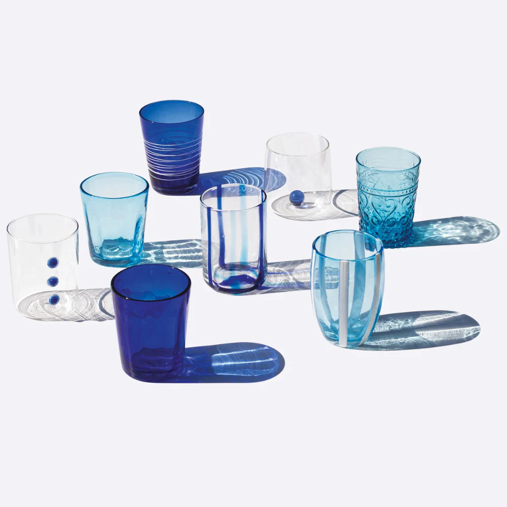 Melting Pot Bicchiere Acqua in Vetro - Set 6 Pezzi - Image 31