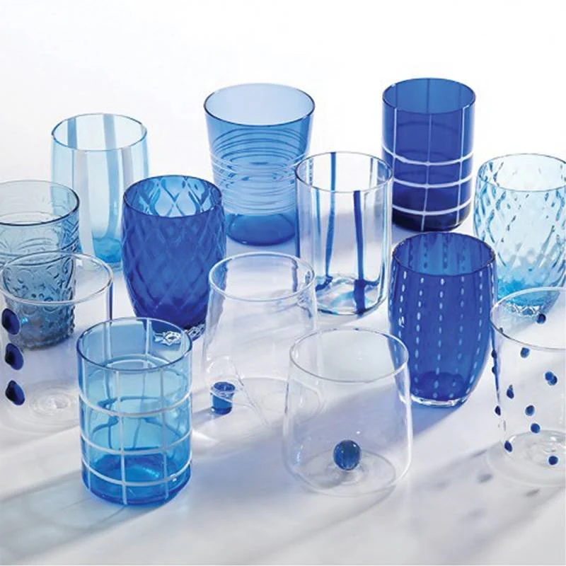 Melting Pot Bicchiere Acqua in Vetro - Set 6 Pezzi - Image 7