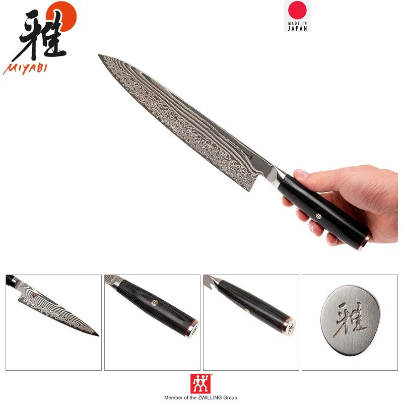 Miyabi 5000FCD Coltello Gyuto In Acciaio Inox - Image 6