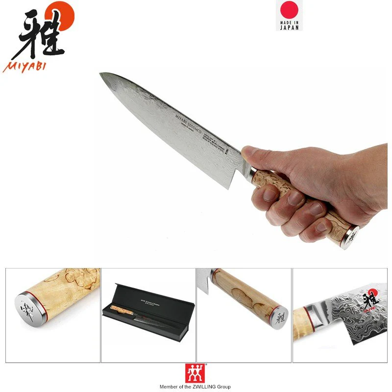 Miyabi 5000MCD Coltello Gyuto In Acciaio Inox - Image 2