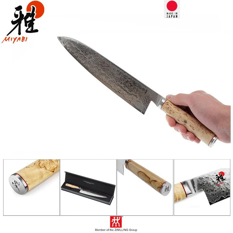 Miyabi 5000MCD Coltello Gyuto In Acciaio Inox - Image 5