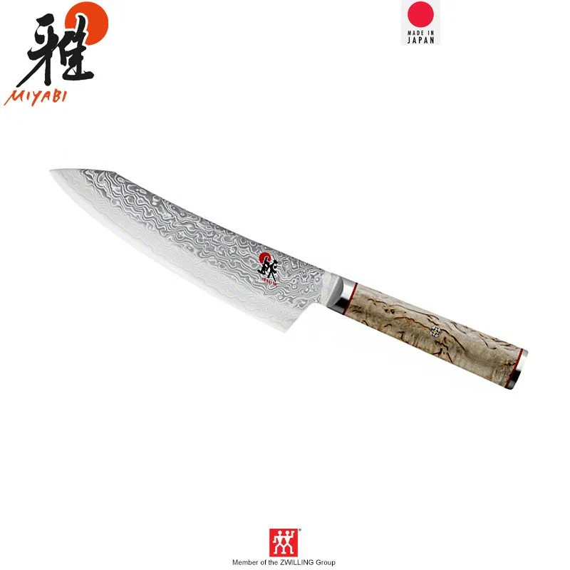 Miyabi 5000MCD Coltello Santoku In Acciaio Inox - Image 4