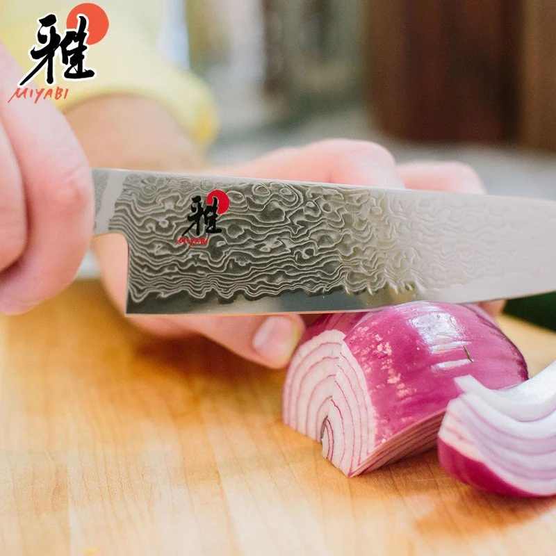 Miyabi 5000MCD Coltello Santoku In Acciaio Inox - Image 6